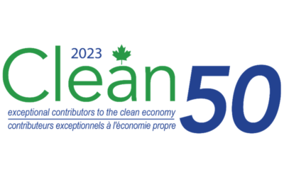 Colin Armstrong reçoit le prix Clean50 2023 du Canada