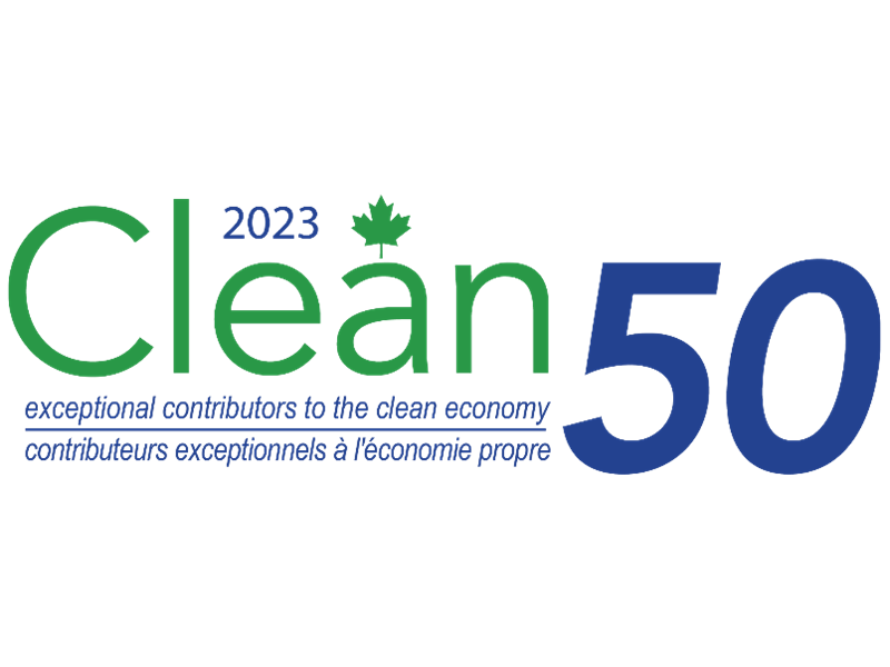 Colin Armstrong reçoit le prix Clean50 2023 du Canada