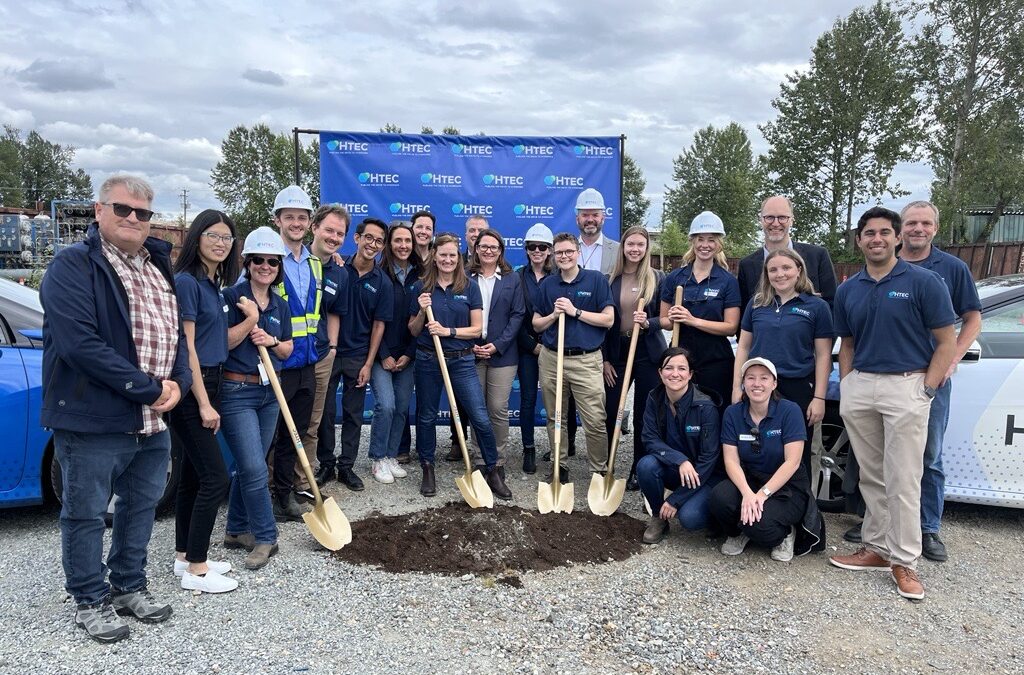 HTEC Hosts Ground-Breaking Ceremony for its Low-Carbon Hydrogen Production Facility in Burnaby